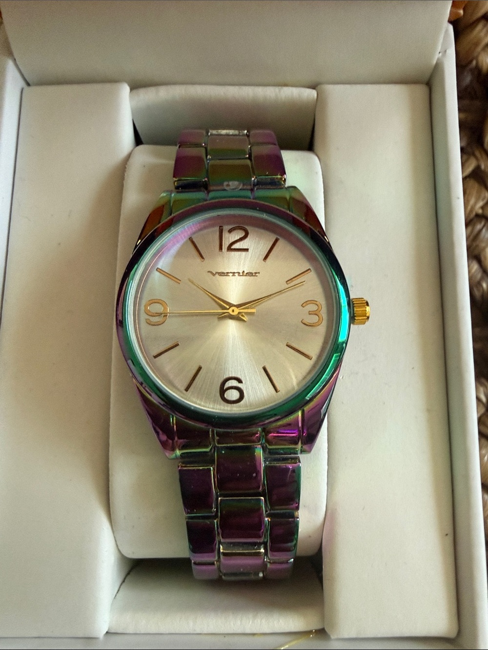 Vernier Iridescent Women's Watch - Multicolor